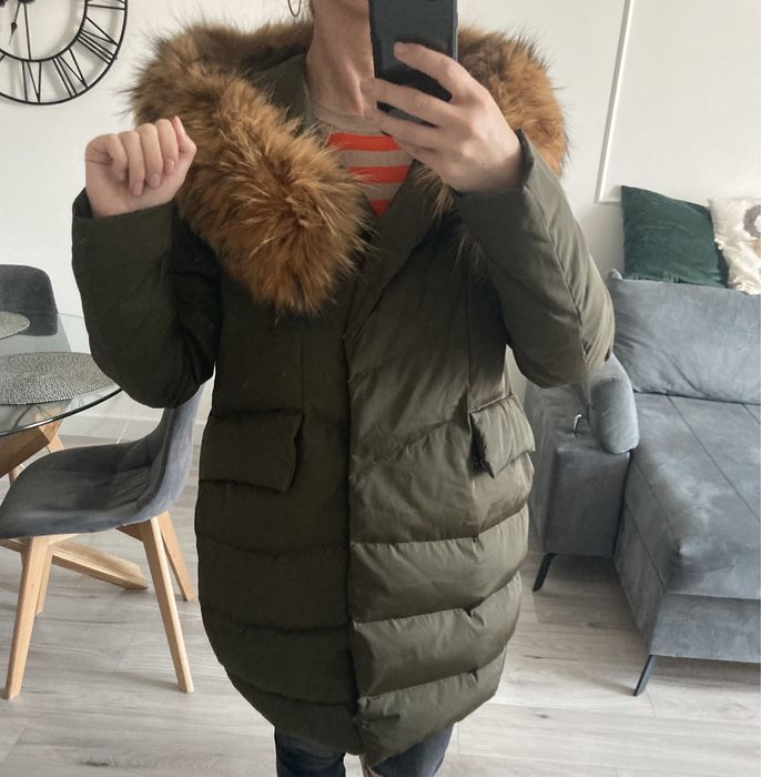 Kurtka puchowa z jenotem 36 stan bdb