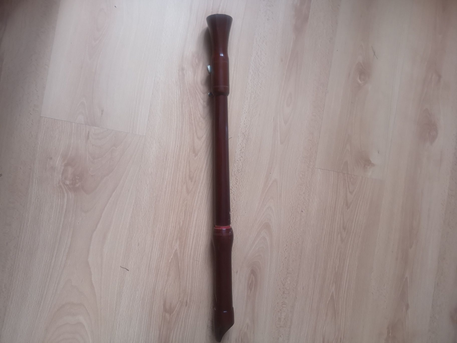 Flet prosty drewniany 3 częściowy tenorowy firmy Echte Herrnsdorf