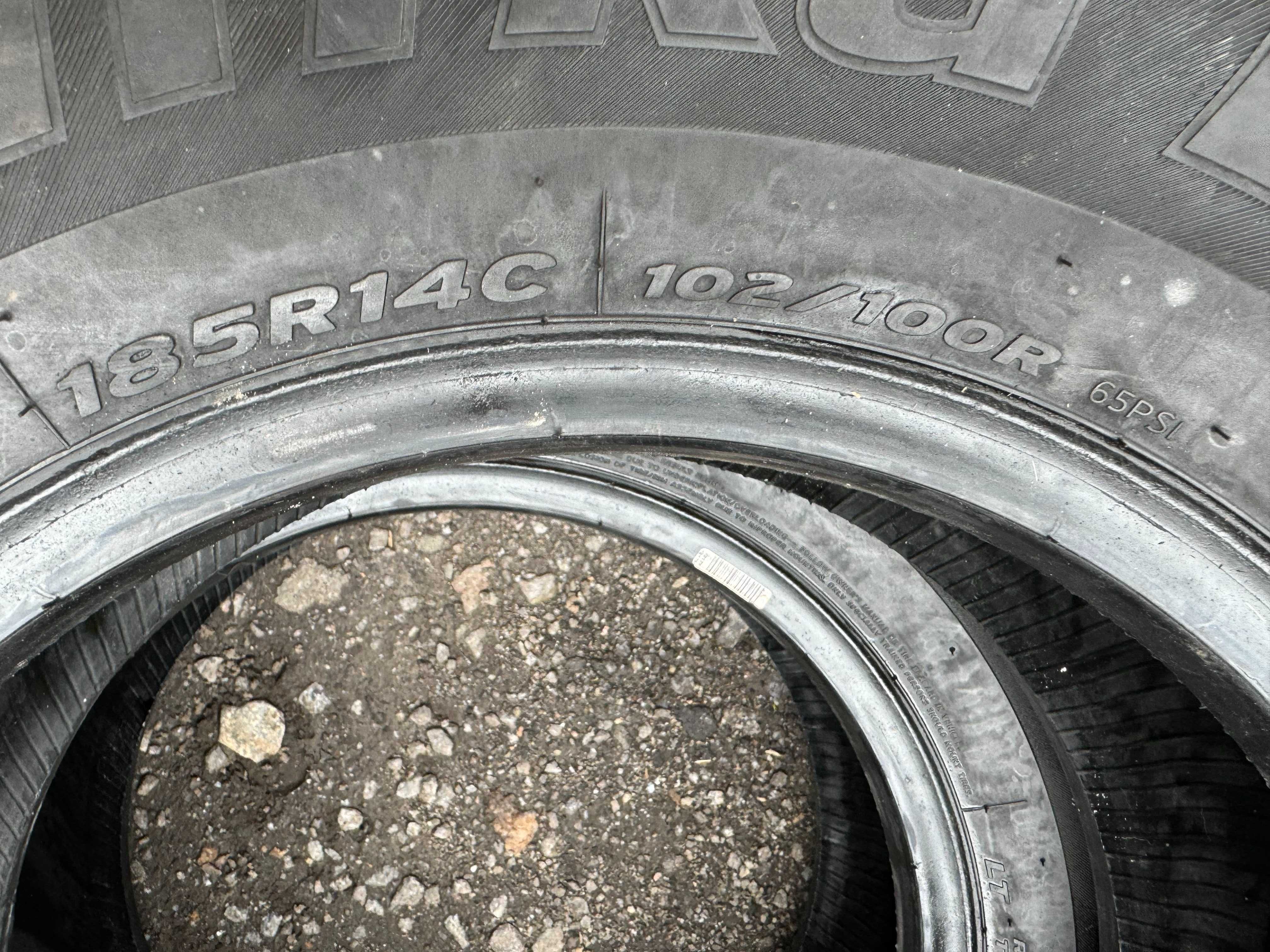 Шини HANKOOK 185 R14C 102/100R, Vantra LT, літня резина, цешка