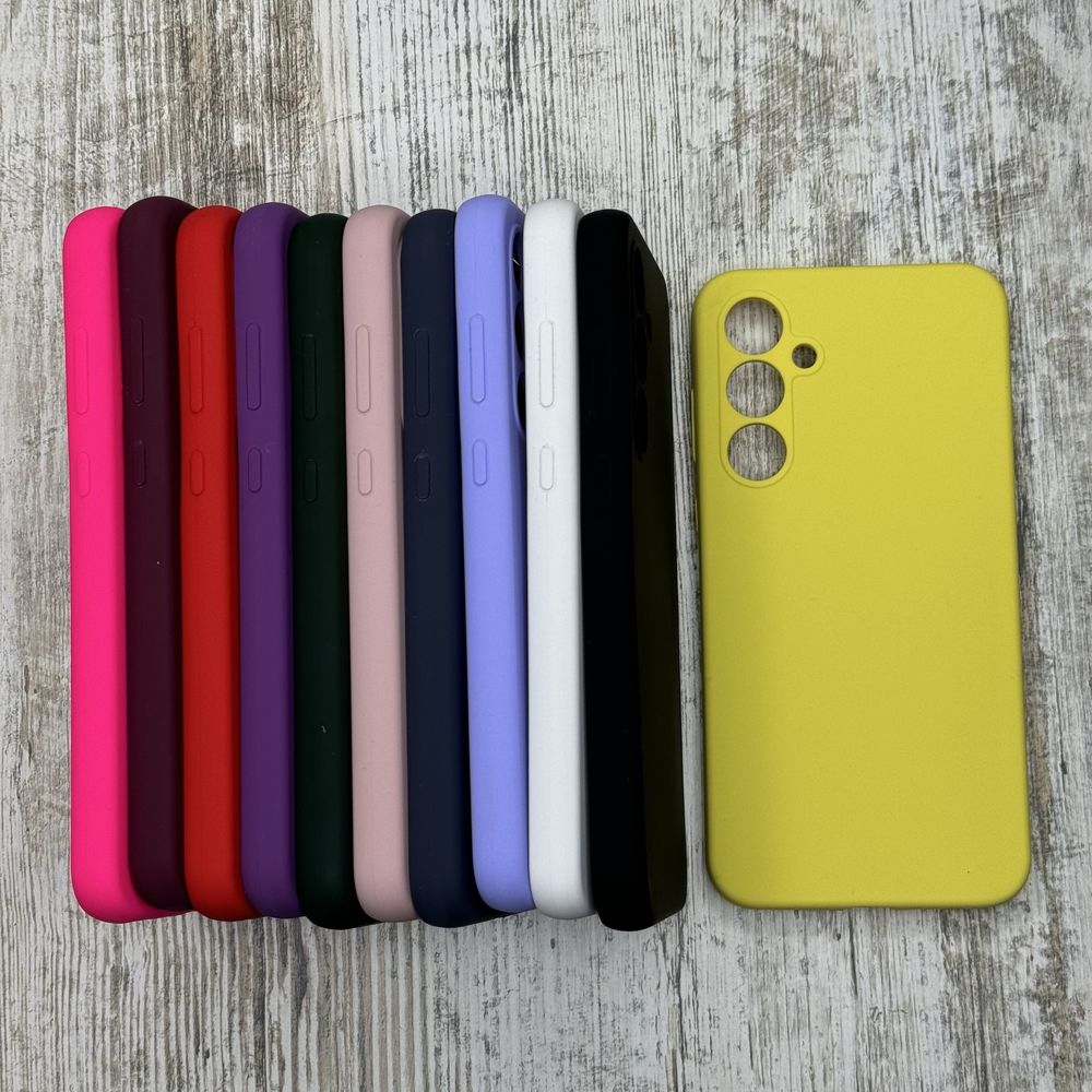 Чохол софттач Silicone Case  на Samsung A35/ A55/ S24 FE