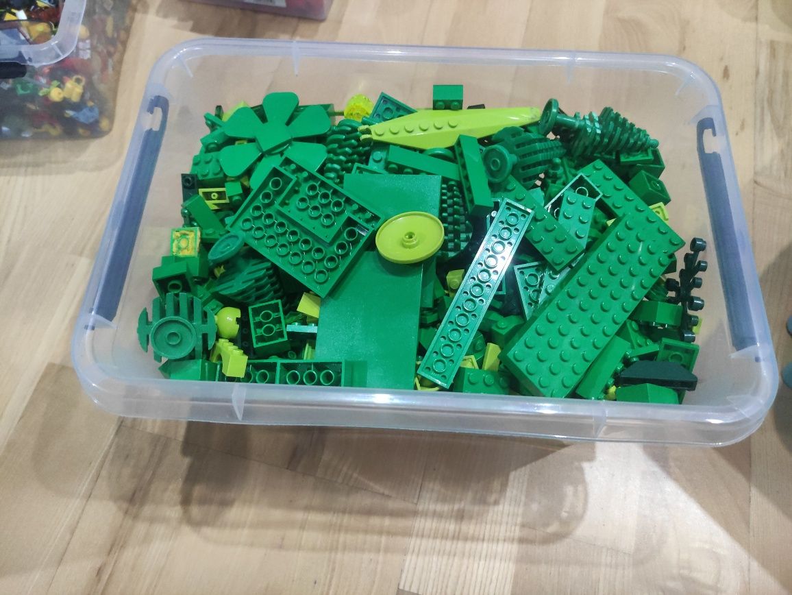 Klocki LEGO 16kg posortowane kolorami