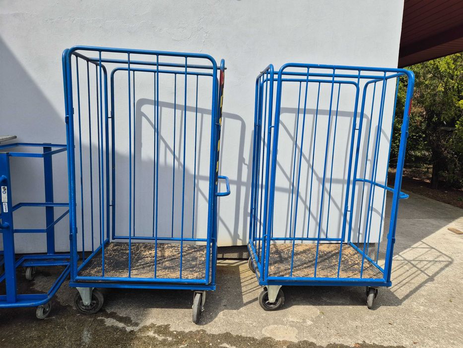 Wózki magazynowe transportowe