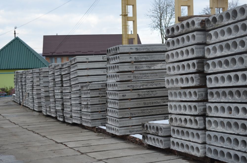 Плити перекриття залізобетонні