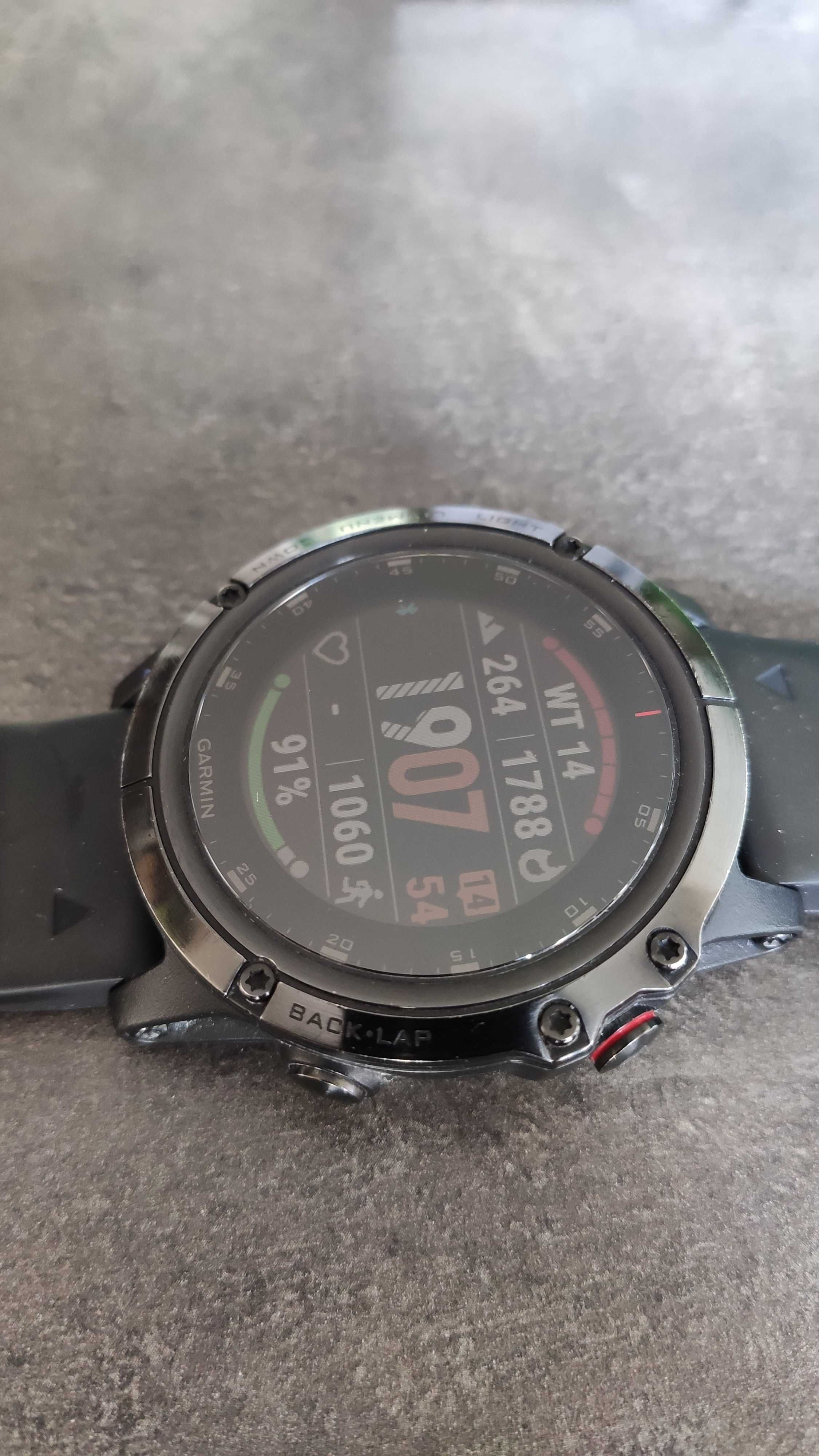 Garmin Fenix 5X Plus Sapphire Black/Black