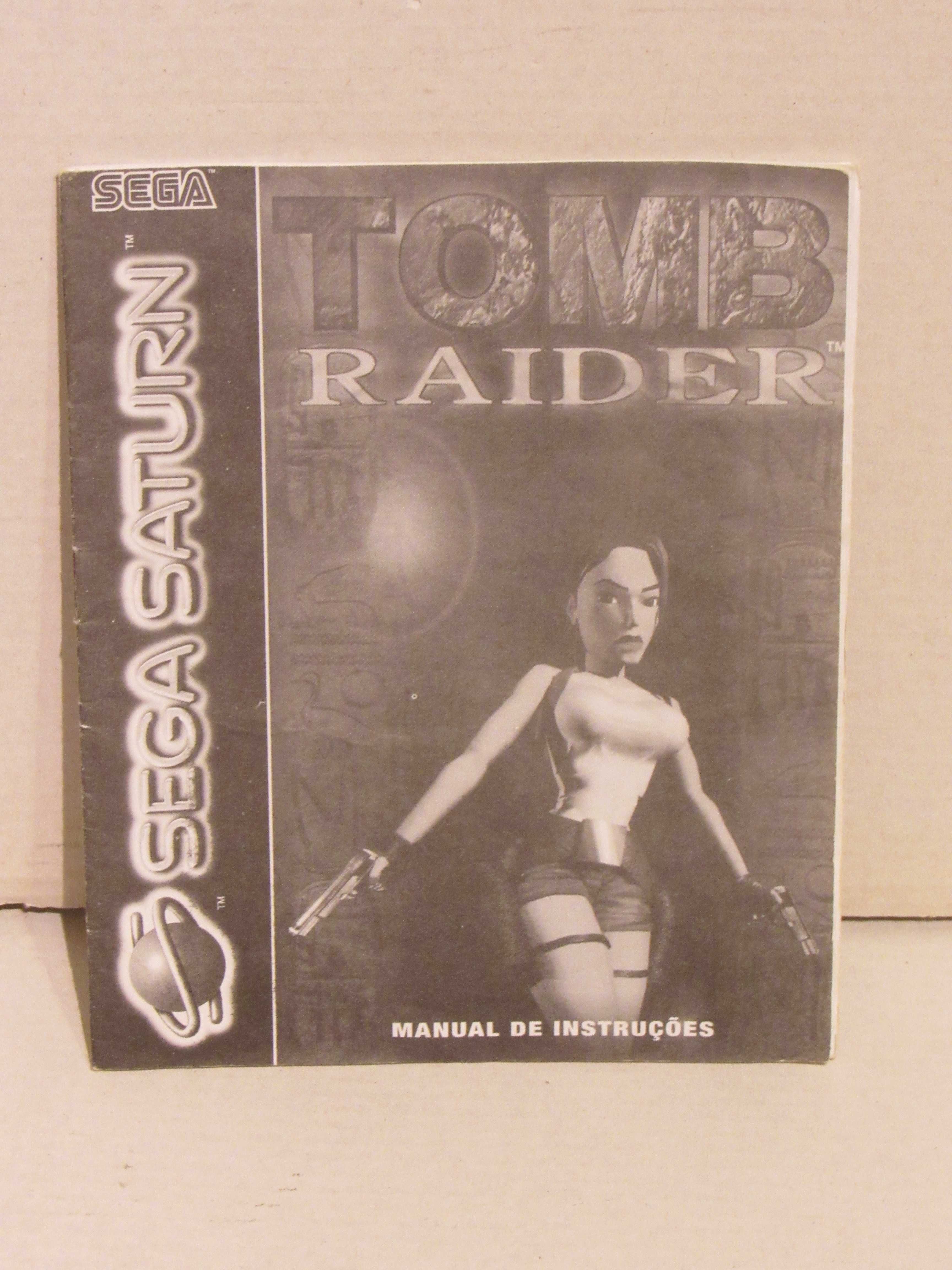 Manual PT Tomb Raider Sega Saturn