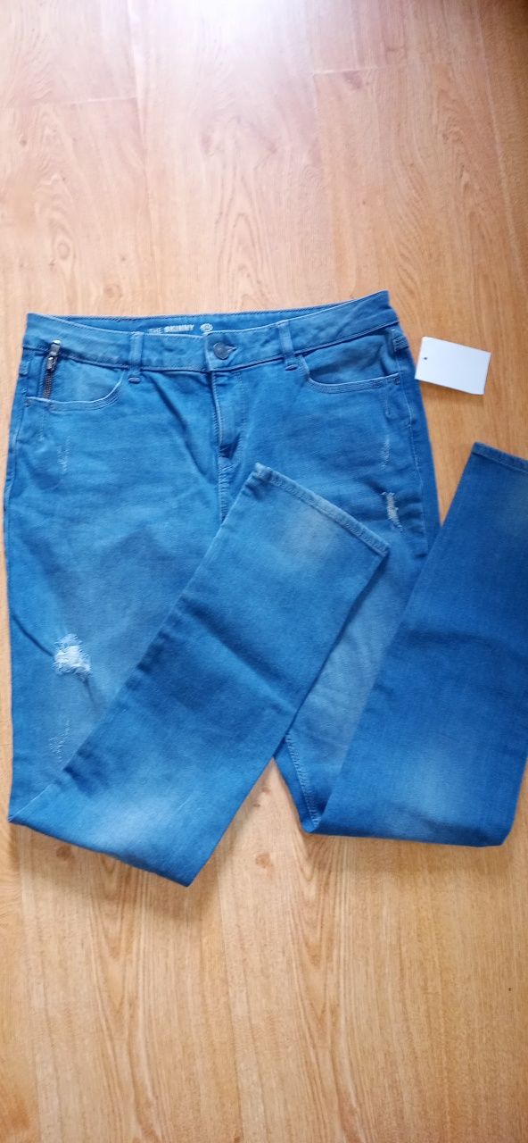 C&A nowe jeansy 38 skinny