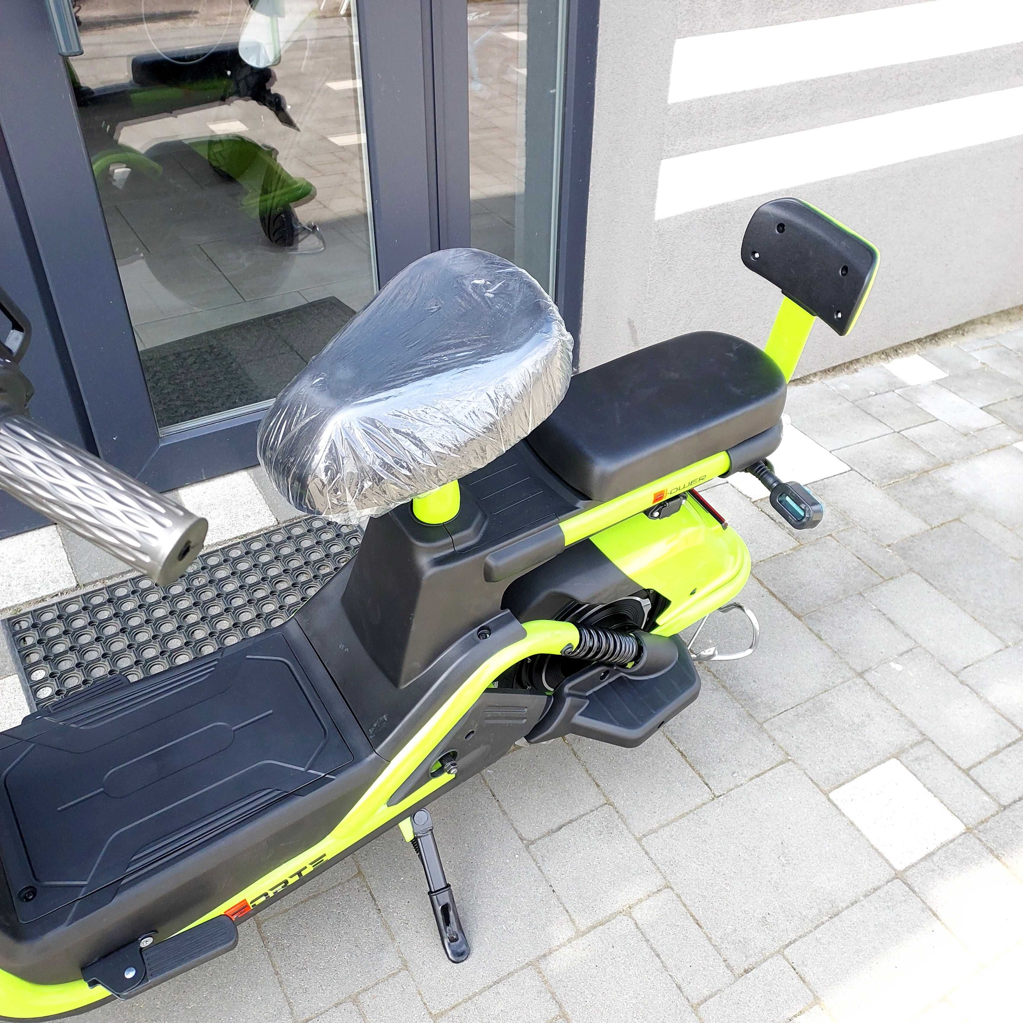 Електроскутр Forte Ritm, 500Вт, 35 км/год, LED фара, доставка