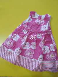 Roupa de bebé menina