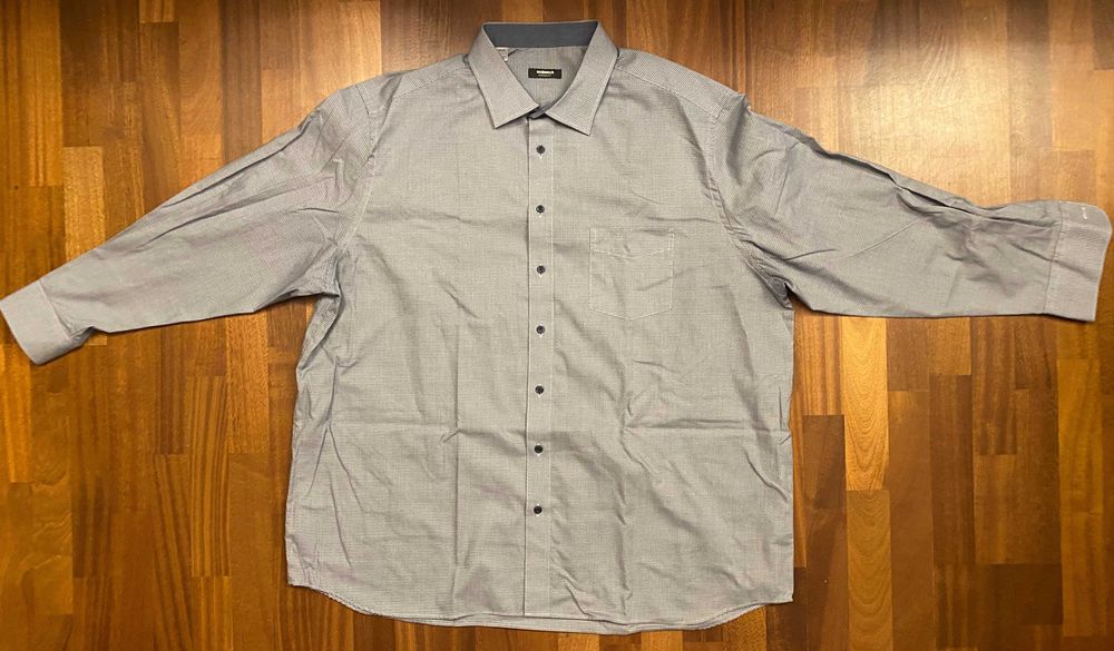 Koszula elegancka Walzbusch długim rękawem Roz. XXXL Kołnierzyk 49/50