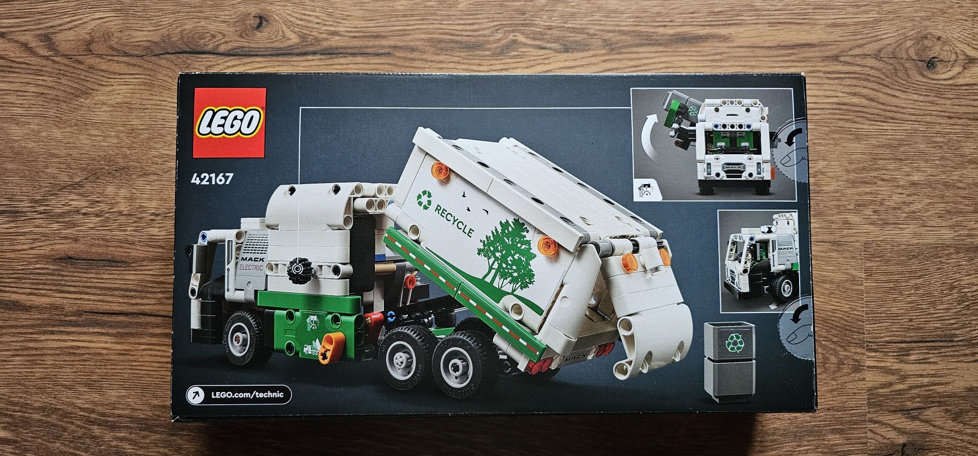 lego 42167 śmieciarka