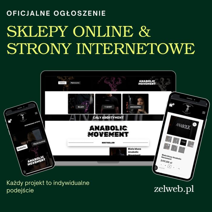 Strony i sklepy internetowe które zbudują Twój zysk w sieci!