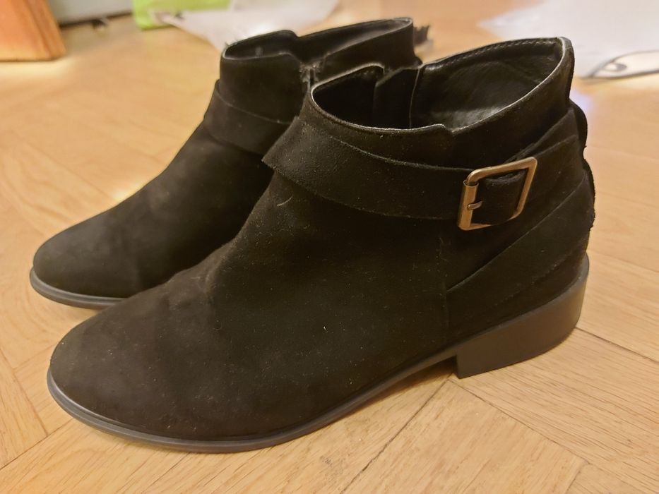 Sztyblety damskie, czarne, rozm 40,