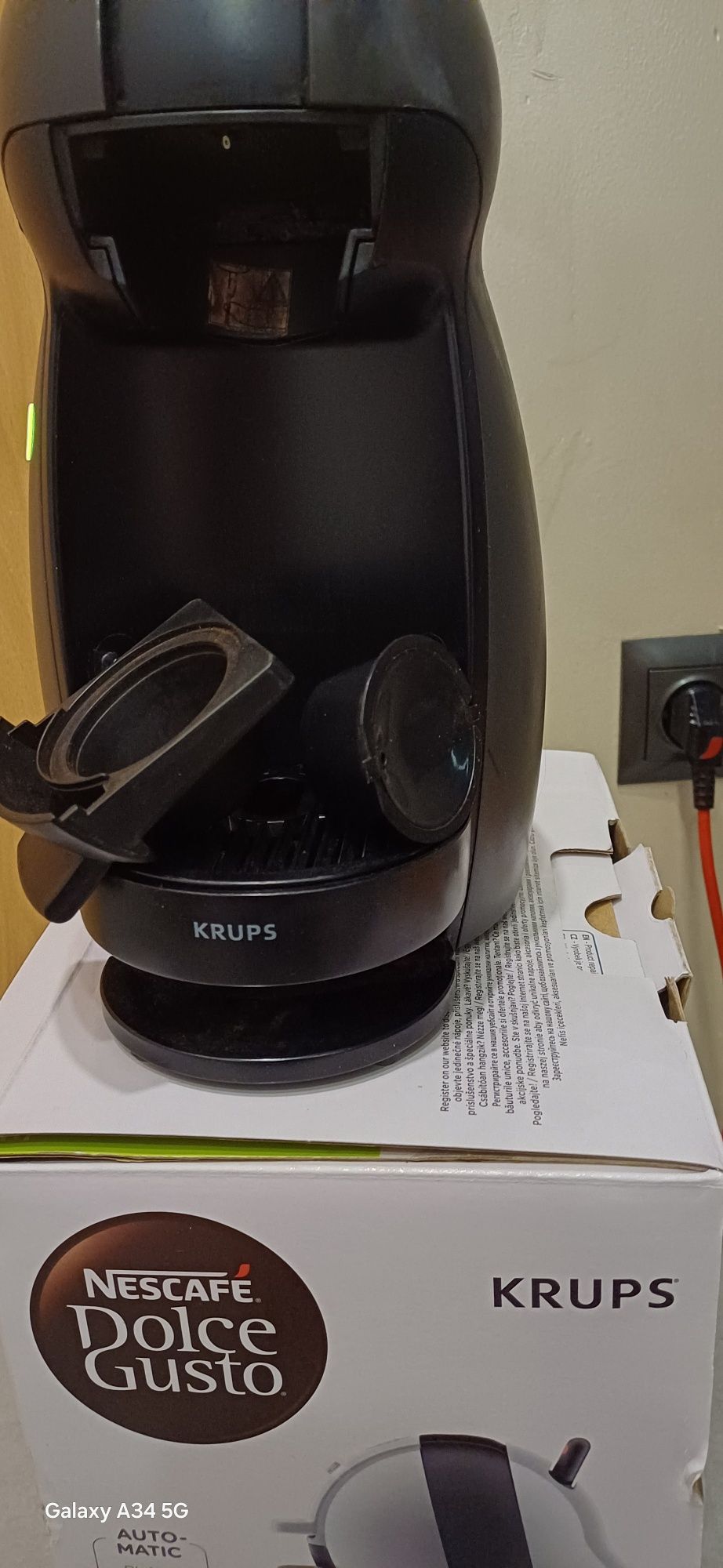 Ekspres do kawy Dolce Gusto Kp100 Krups+ kapsułki wielokrotnego użytku