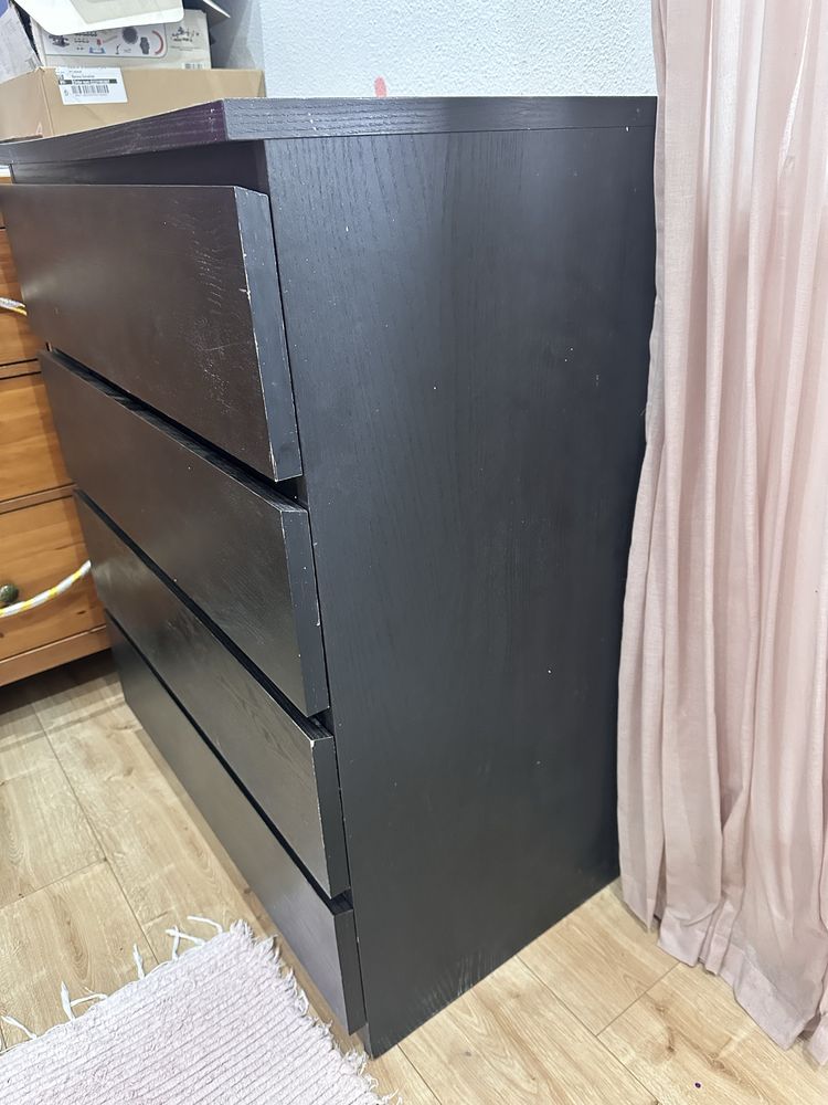 Comoda Malm Preta Ikea