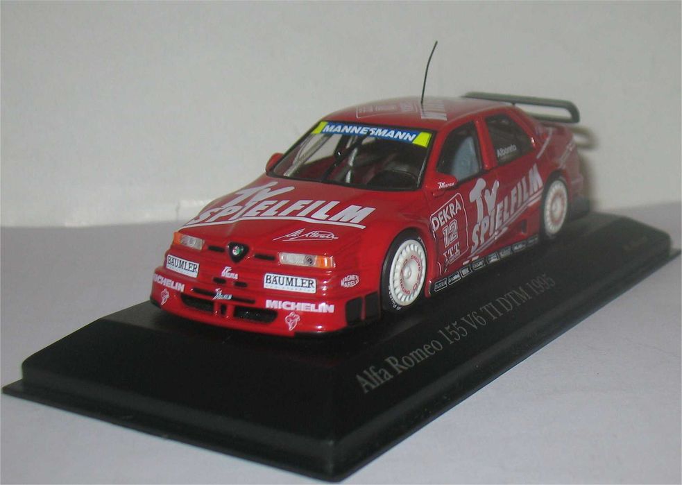 Minichamps - Alfa Romeo 155 V6 TI - DTM 1995 - Michele Alboreto
