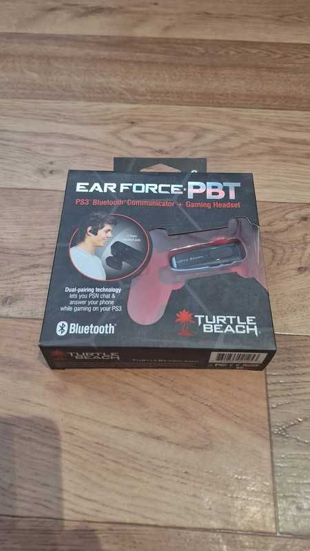 Ear Force PBT Turtle Beach Bluetooth Communicator + Gaming Headset PS3