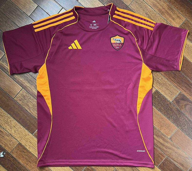 Jan Ziółkowski AS Roma koszulka z autografem + certyfikat autentycznoś