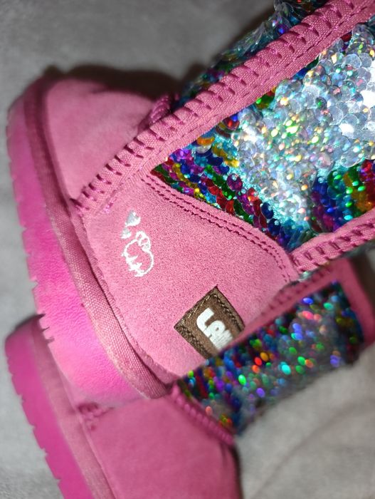 Śniegowce 24 jak UGG 24 buty dziewczęce 24 buty zimowe 24