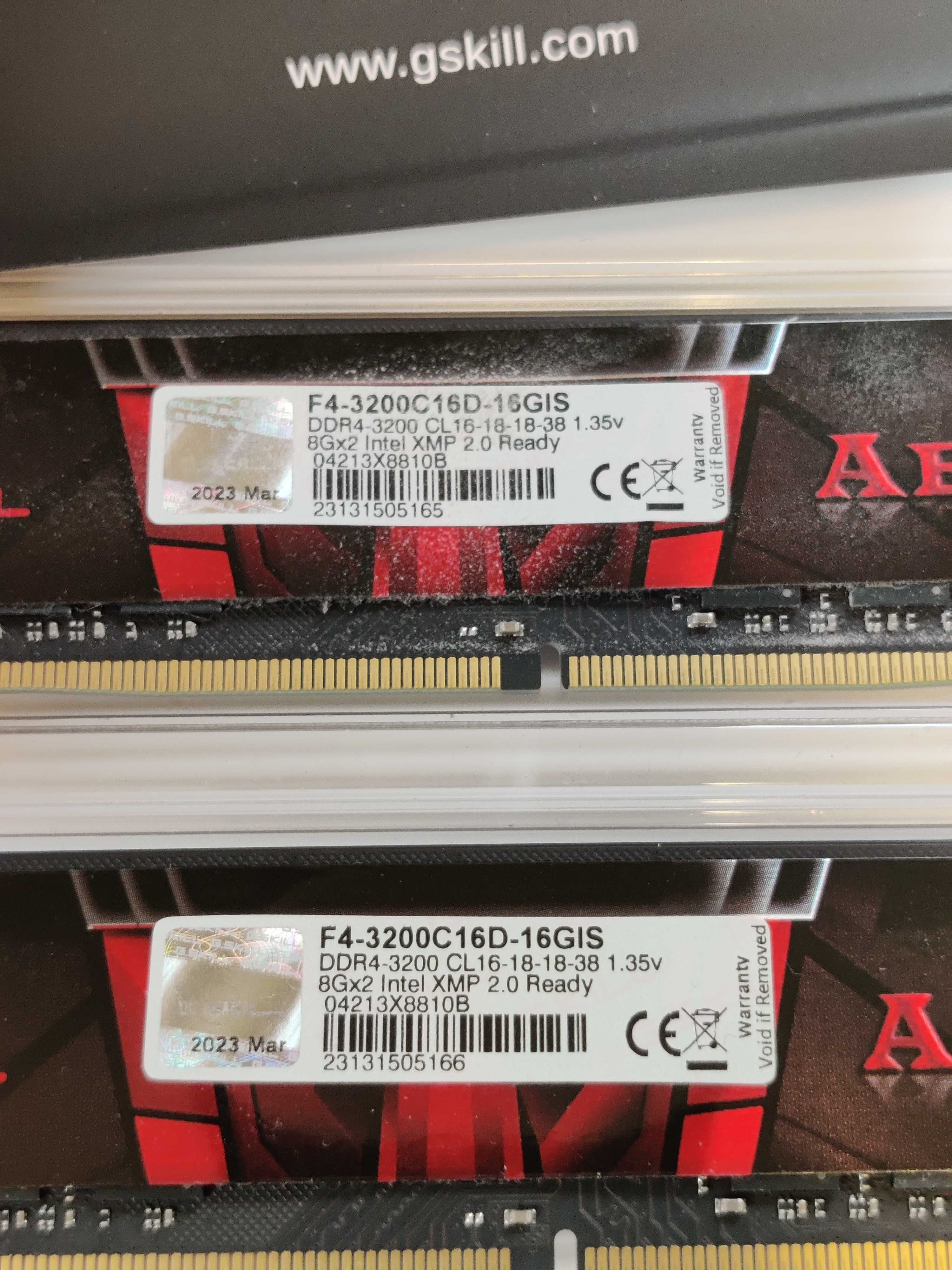 Pamięć RAM 32GB (4x8) 3200mhz gskill