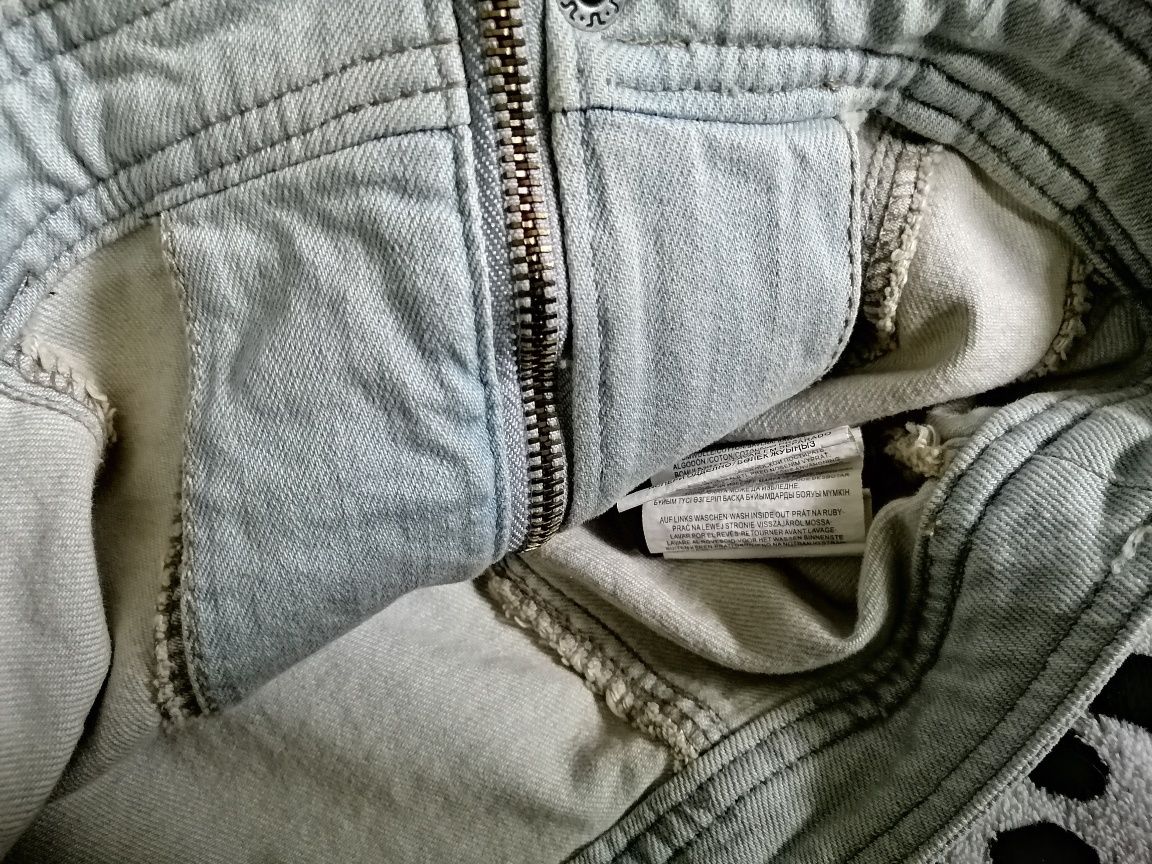 kurtka jeansowa kurteczka dżinsowa krótka cieniowana NEW YORKER  xs /s