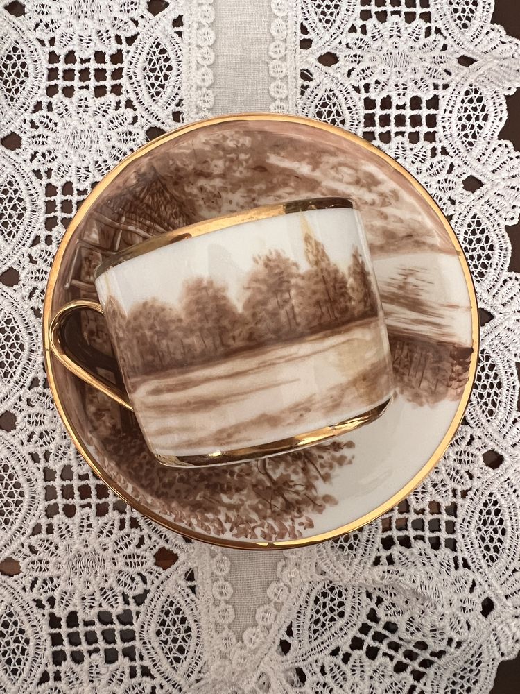 Chávena de café dourada Coimbra