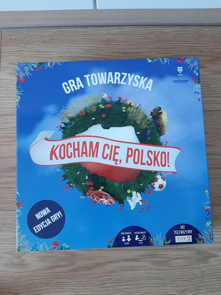 Gra planszowa kocham Cię Polsko!