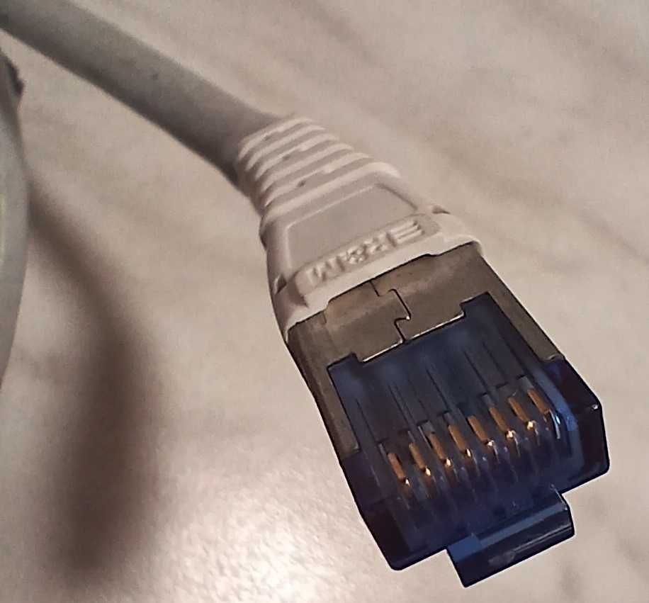 Kabel LAN sieciowy patchcord skrętka UTP 0,5 m