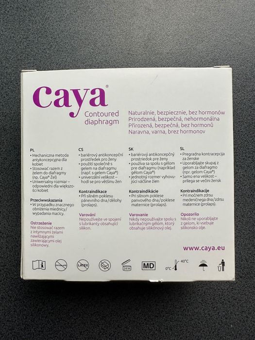 Diafragma Caya | Kapturek antykoncepcyjny | Antykoncepcja bez hormonów