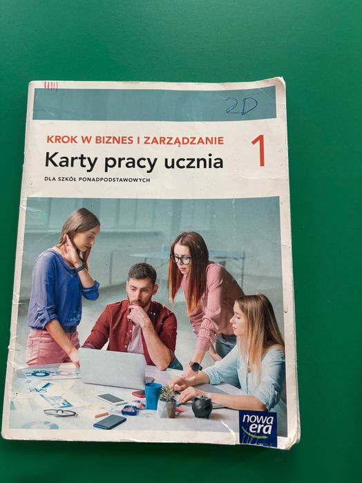 karty pracy ucznia 1 Krok w Biznes i Zarządzanie