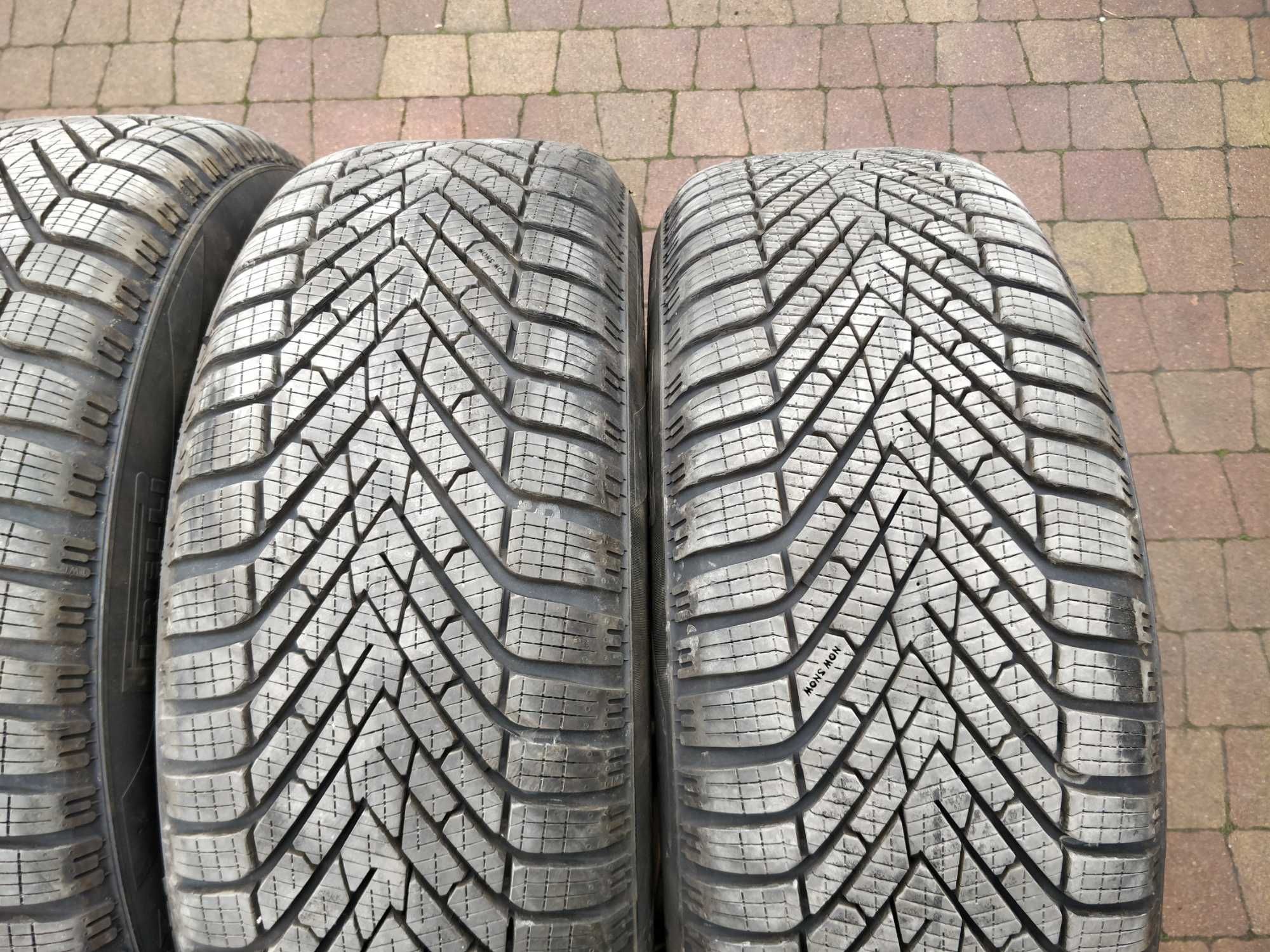 3403. Opony zimowe 205/55/16 Pirelli jak nowe 9mm 2023r cena za 4szt