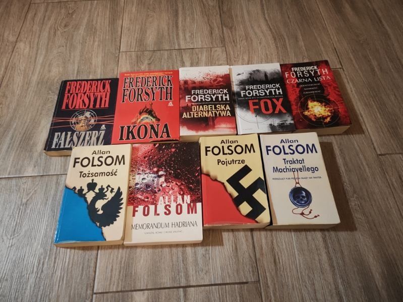 Frederic Forsyth, Allan Folsom kolekcja powieści