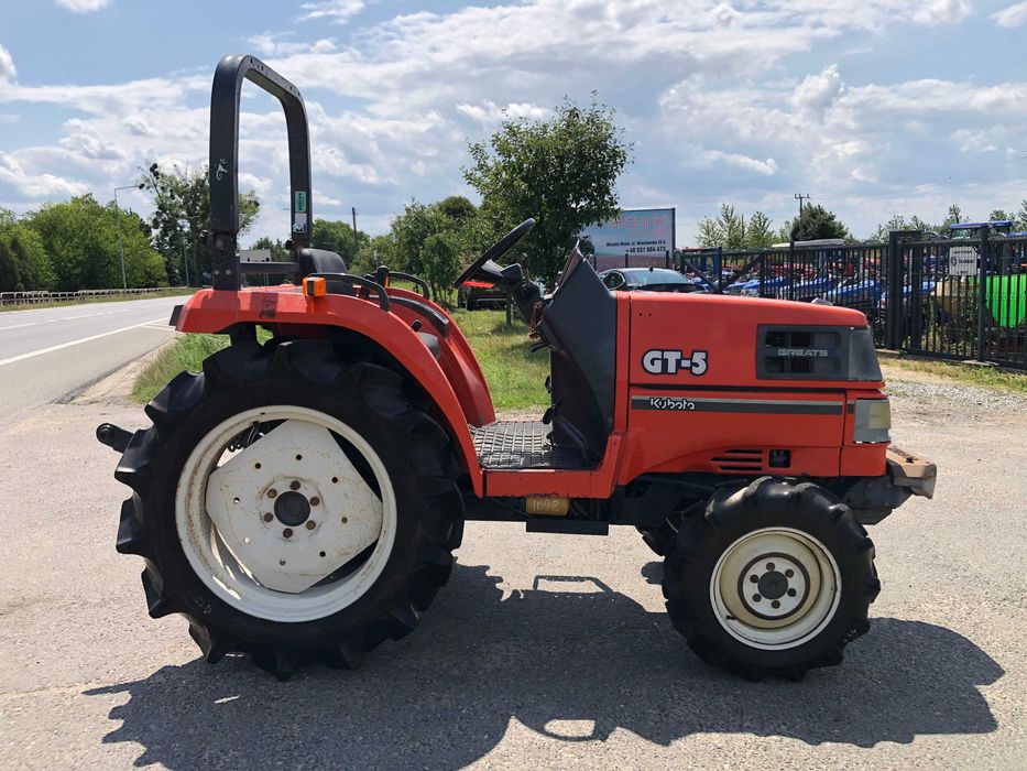 Traktorek Kubota GT5, 23KM, 4x4, wspomaganie kierownicy, 4 cyli.diesel