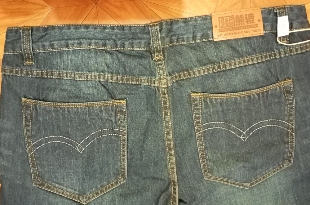 Джинсы мужские B & R Jeans Denim design (W40)