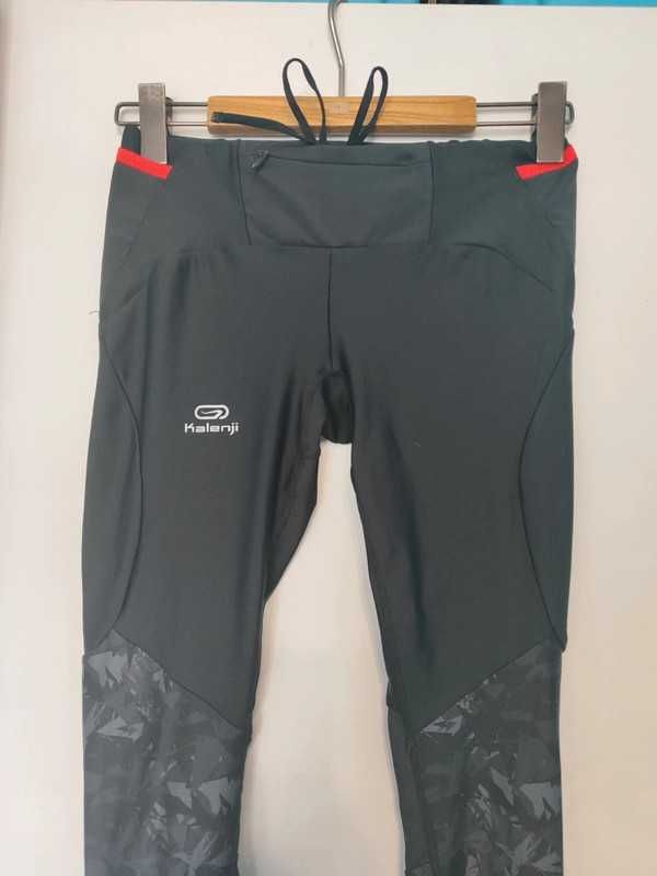 Decathlon kalenji leginsy Sportowe do biegania rower kieszonki s