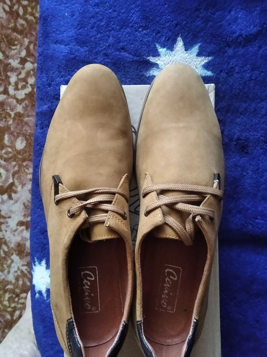 Туфли мужские,новые,натуральный замш.