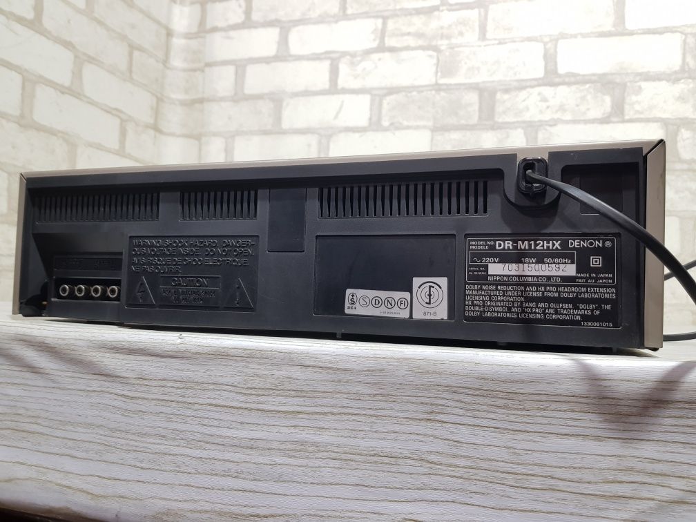 Касетна дека DENON DR-M12HX, б/у з Німеччини