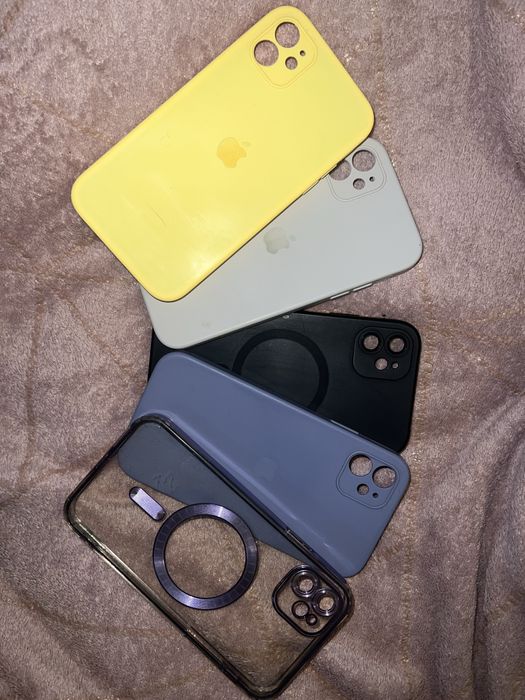 Чехол на 11 айфон Apple iPhone 11 черного цвета.