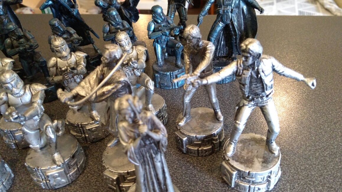 Star Wars figurki szachowe Gwiezdne Wojny