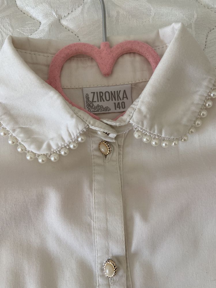 Блузка шкільна (рубашка) Зіронька р 158