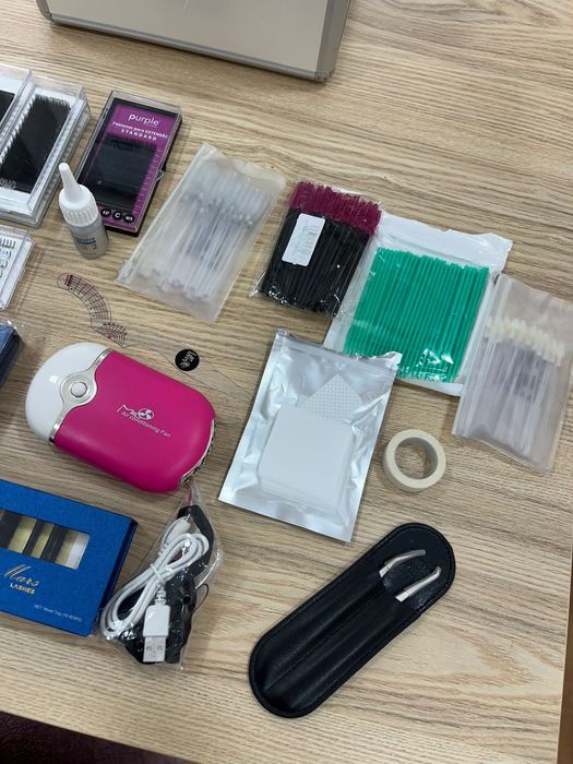 Kit extensão pestanas