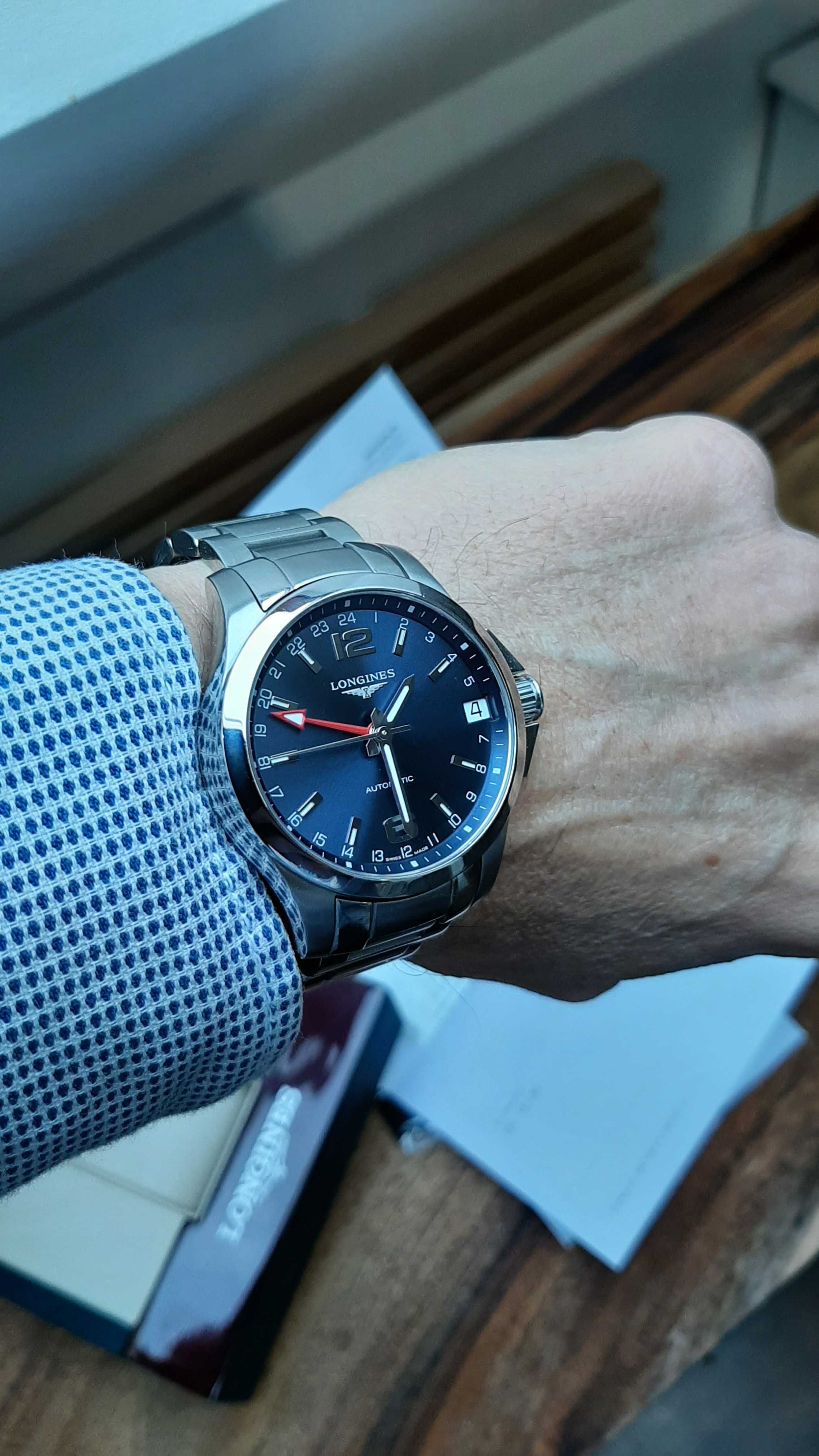 Longines Conquest GMT