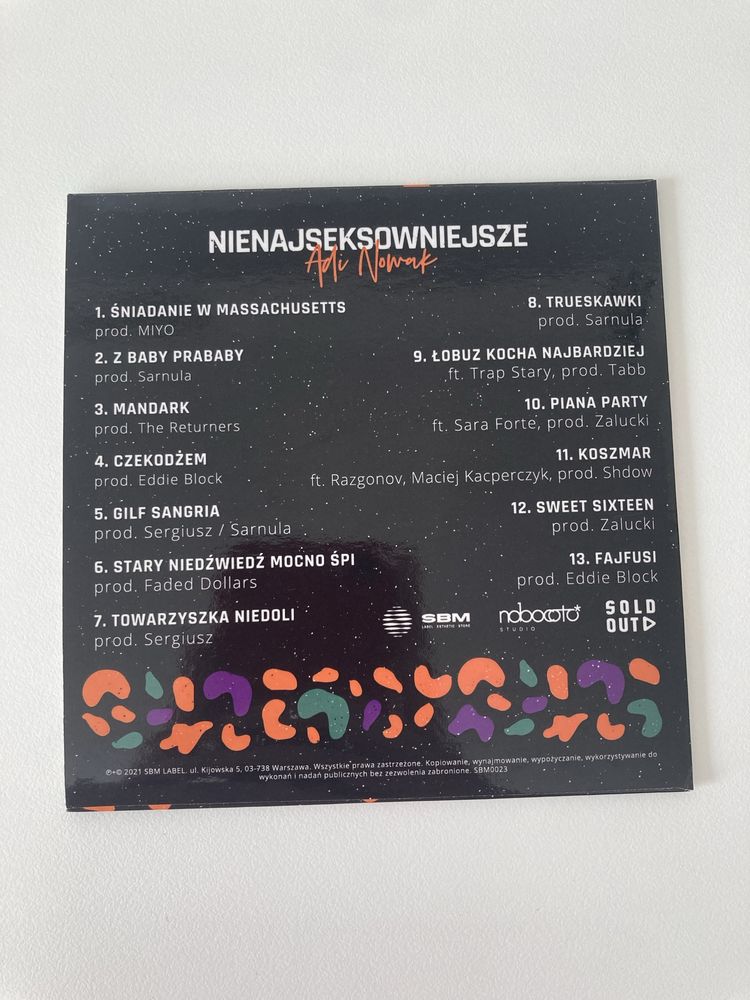 Adi Nowak - Nienajseksowniejsze EP