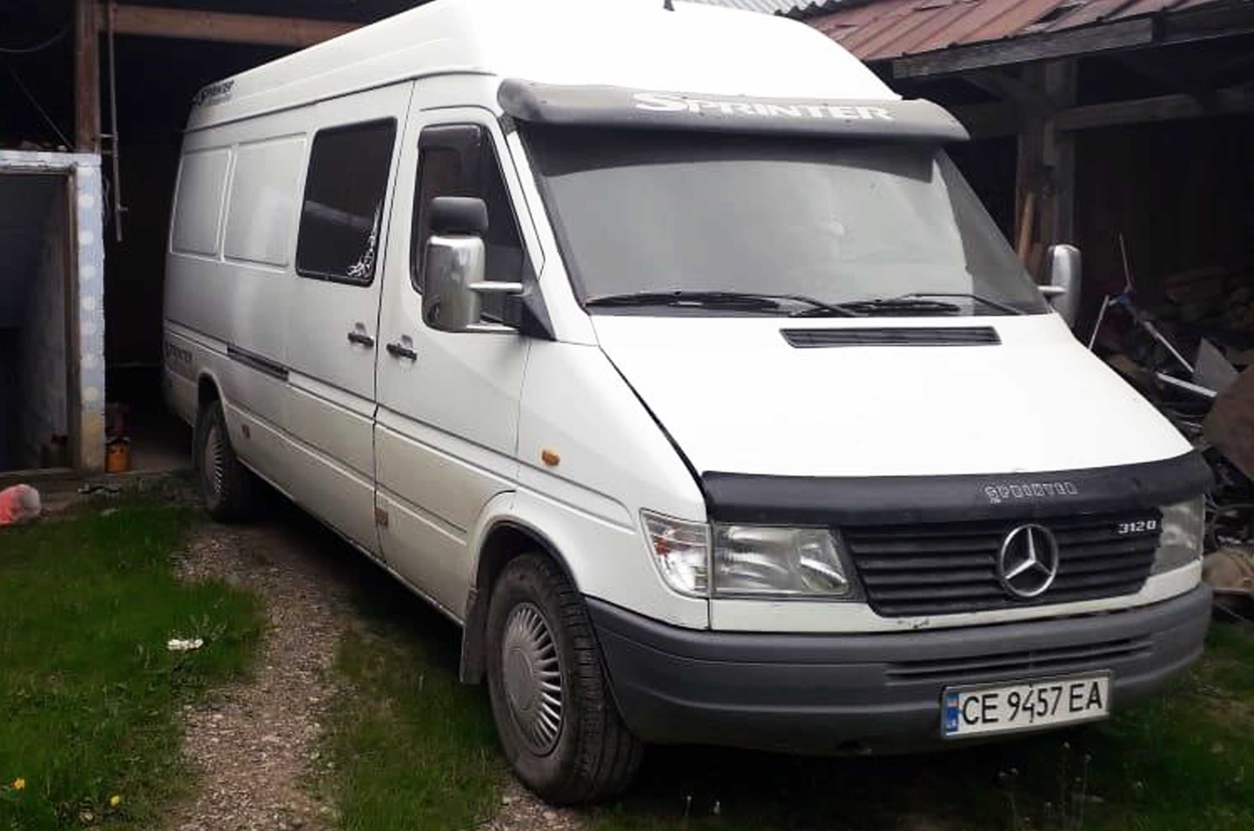 Sprinter 312 грузпасс 8+1 довга база