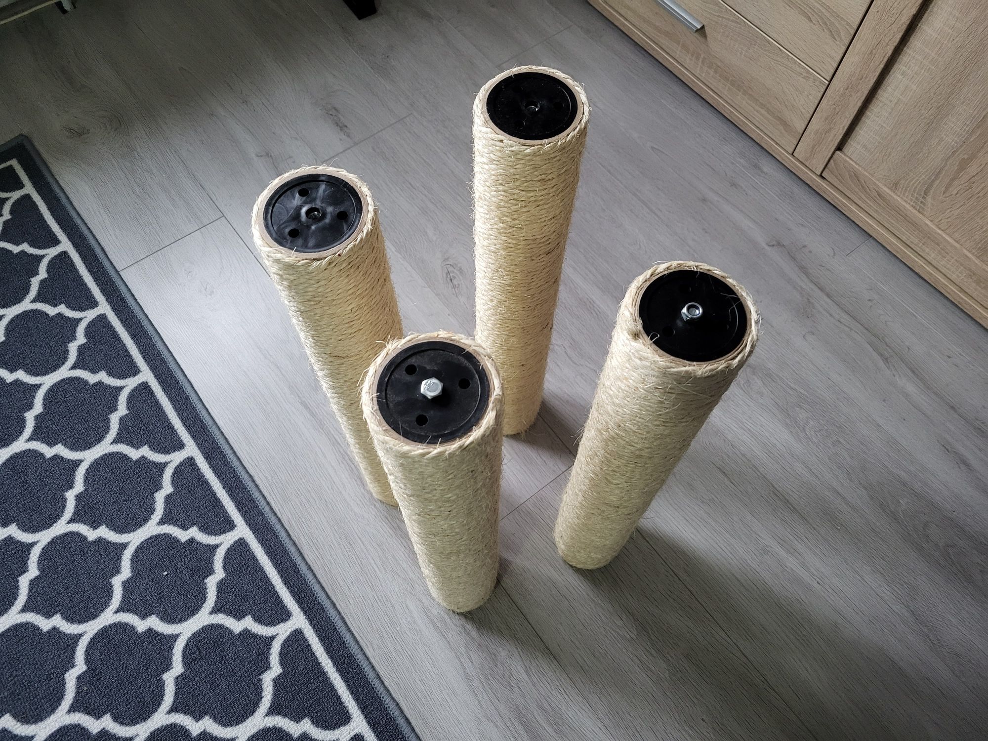 Dwie rolki do drapaka 60 cm