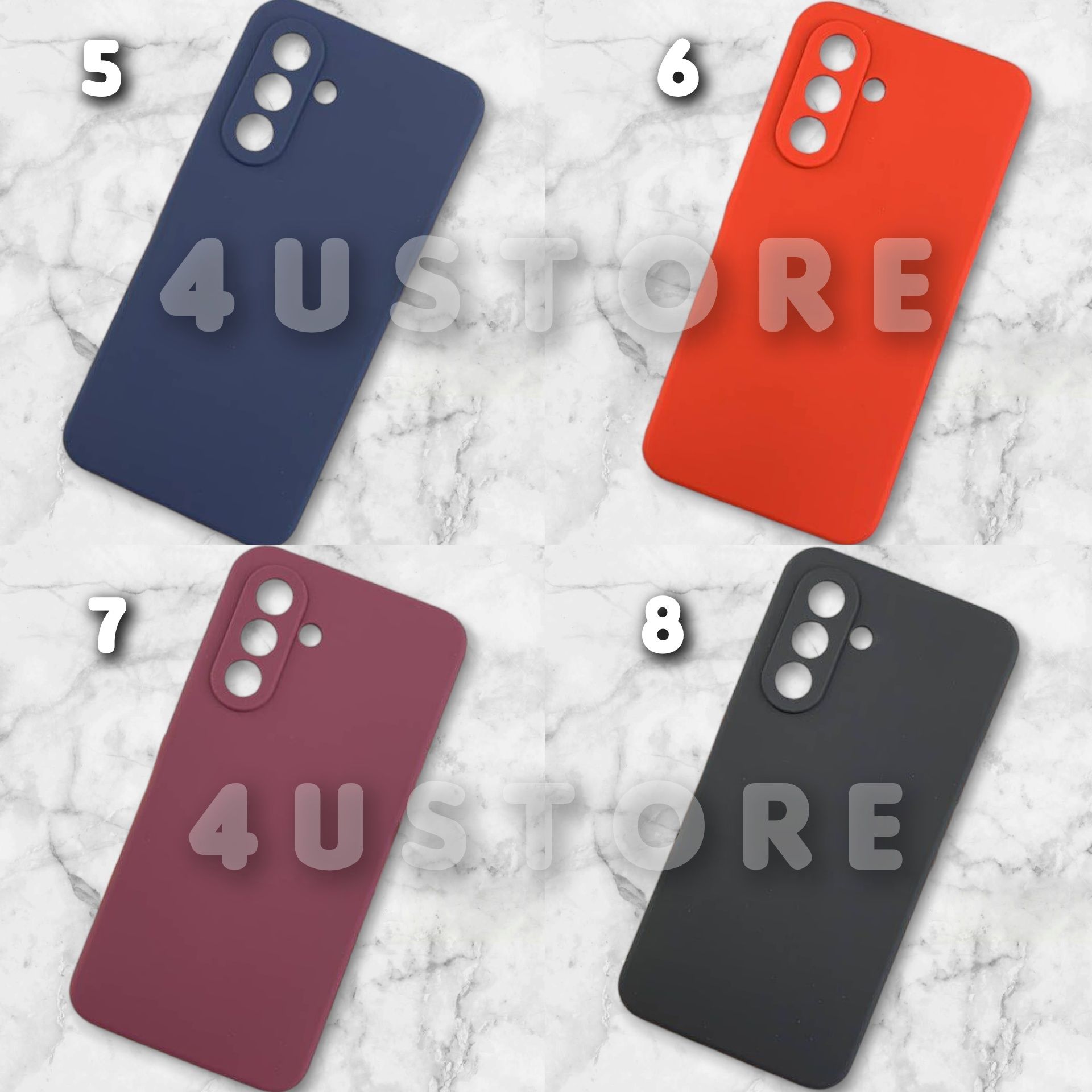 Чехол Silicone Samsung A26 A36 A56 софттач силиконовый чохол Силікон