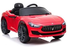 Auto na akumulator Maserati Ghibli Czerwony