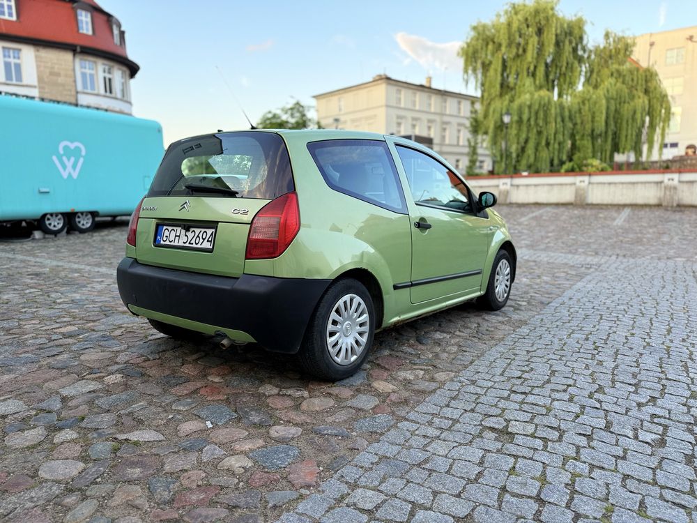 Citroën C2 Piękna limonka