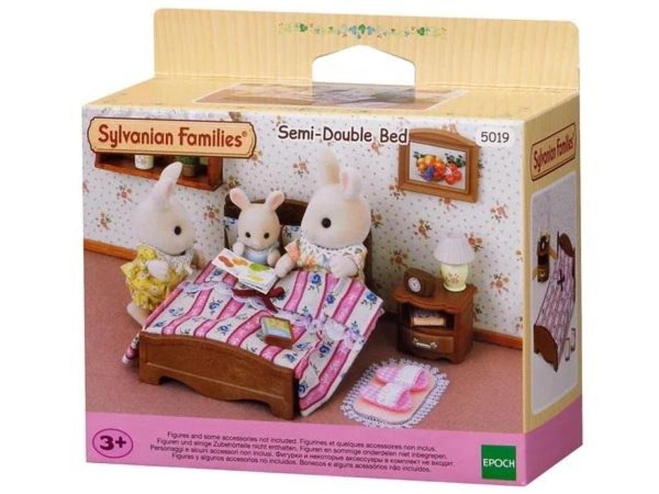 Łóżko podwójne Sylvanian Families blister,123x131 mm