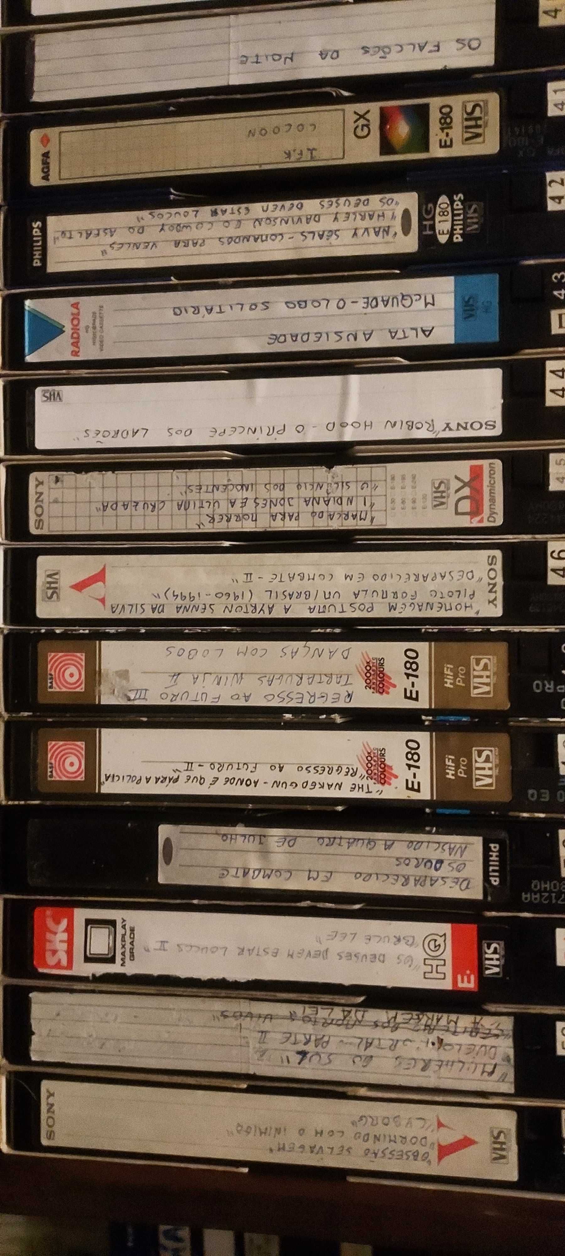 50 VHS. BONS FILMES E REPORTAGENS.  NOVAS A ESTREAR FOTOS ELUCIDATIVAS