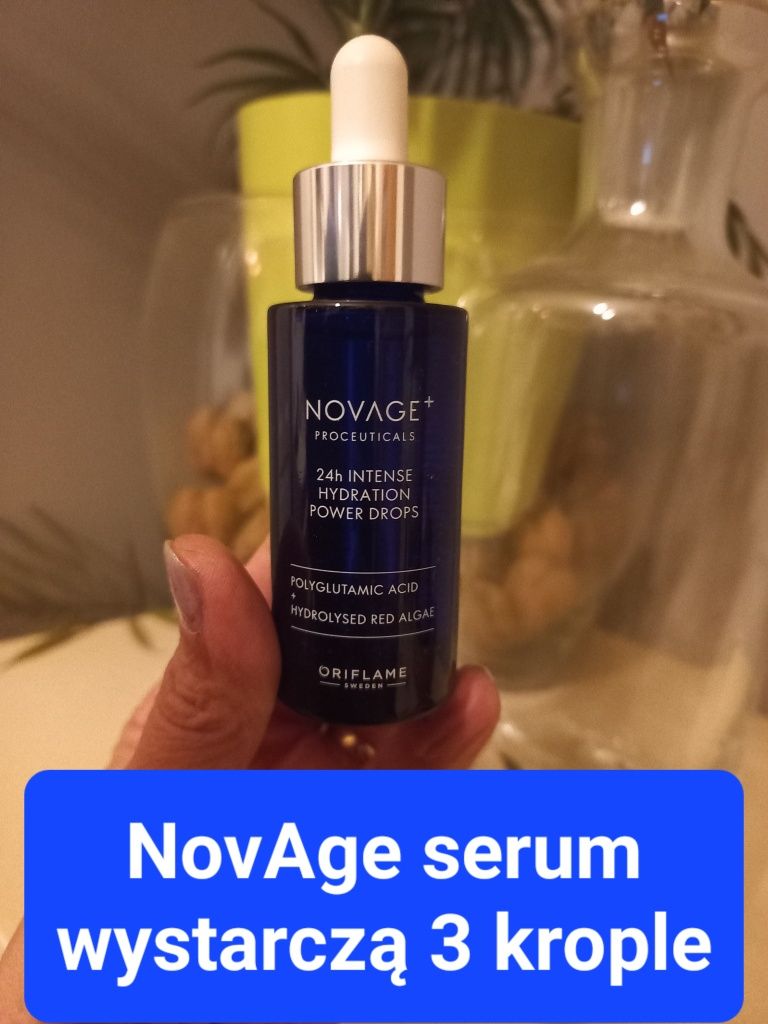 Serum Novage+ intensywnie nawilżające Proceuluticas marki Oriflame